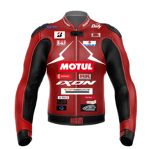 Suzuki GSXR Motorbike Racing Jacket Motorcycle Cowhide Leather Riding Jacket Ce - $159.00+