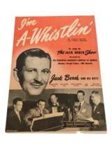 I&#39;m A-Whistlin&#39; Sheet Music Vintage by Jimmy Eaton and Terry Shand 1947 1940s - £5.22 GBP