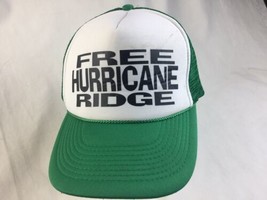 Free Hurricane Ridge Olympic National Park Wa Vintage Green Hat - £22.19 GBP