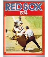 1974 MLB Boston Red Sox Yearbook Baseball Fisk Evans Cepeda Marichal Yaz... - £50.63 GBP