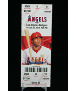 Los Angeles Angels vs Los Angeles Dodgers Game 37 MLB Ticket w Stub 06/2... - £9.01 GBP