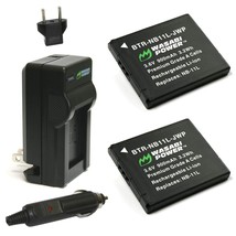 Wasabi Power Battery (2-Pack) and Charger for Canon NB-11L, NB-11LH and ... - $35.99