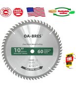 Durable 10-Inch 60T Circular Saw Blade with 5/8 Inch Arbor - Smooth Cuts - $47.54 CAD