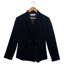 MM Lafleur Blazer Womens 16 +1 Black Double Breasted Workwear Career Boy... - €128,07 EUR
