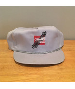 Vintage 1990s GMC Truck Team West Virginia Gray SnapBack Hat D5 - $21.65 CAD