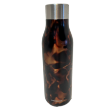 Starbucks 2019 Brown Tortoise Shell Water Bottle Stainless Vacuum Sealed... - $11.66