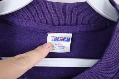 Vtg 90s Mens Large Distressed Spell Out Colorado Rockies Baseball T-Shirt USA Item image 6