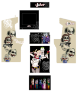Arcade1up Legacy,Arcade 1up Joker faces arcade design Artwork Vinyl Grap... - €57,43 EUR+
