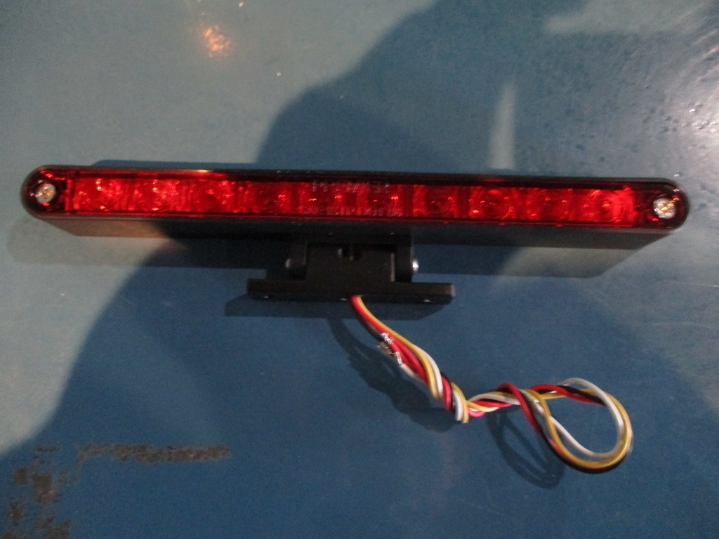 10 Split Function RED LED 3rd Brake Light Bar w/Black Swivel  Base UPI # 33012 - $35.00