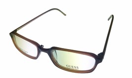 Guess Mens Eyeglass Rectangle / Polarized Clip Sunglass 1331 Brown Plastic - £18.07 GBP