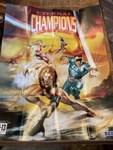 Poster ONLY Eternal Champions Sega Genesis Official Vintage Exclusive Promotion - £12.23 GBP