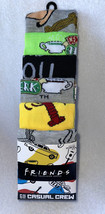 FRIENDS TV Series Casual Crew Novelty Socks Unisex 6pk OSFM Lobster Cent... - £20.88 GBP