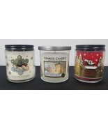 Bath &amp; Body Works &amp; Yankee Candle  Winter/Seasonal Candles - Lot of 3! - £26.62 GBP