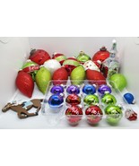Lot 28 Christopher Radko Glass Christmas Ornaments and 1 Wood Jockey Orn... - €300,91 EUR