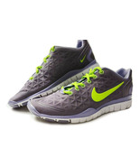 Nike Womens Free 2 Training Shoes Sneakers Size 6 Purple Green 827116-50... - £34.75 GBP