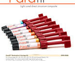 Parafil Light Cured Zirconium Composite 8 Syringe KIT A1,A2,A3,A3.5,B3,C... - $149.99