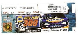 2000 Nascar Napa Auto Parts 300 ticket Stub - £33.83 GBP