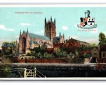 Worcester Cathedral Worcester Worcestershire England UNP WB Postcard F22 - $2.92
