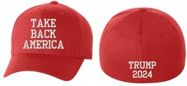 Donald Trump Hat &quot;Take America Back&quot; with TRUMP 2024 on the back - Vario... - £18.87 GBP