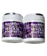 2 Pack Dead Sea Collection Lavender Reviving &amp; Calming Mineral Body Butt... - $35.74 CAD