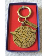 Hallmark DC Comics Wonder Woman Be A Warrior Metal Keyring - $16.78