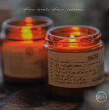 Fireside Night Talk&quot; scented candle gift niche senior home indoor long-l... - $29.90