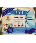 3 in 1 Ball The Complete Collection Book &amp; DVD Fitness Ball Stretch-band... - $43.45 CAD