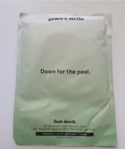 Grace &amp; Stella Down For The Peel Foot Mask Dr Pedicure Peeling Peach - $9.41
