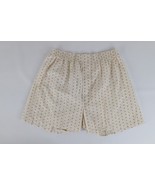 Vintage 70s Mid Century Modern MCM Mens Large Striped Geometric Boxers U... - €25,54 EUR