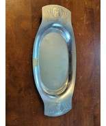 Kensington Ware Pineapple Pattern Bread / Fruit Tray Aluminum Aluminium - $5.94