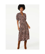 Scoop Women&#39;s Split Neck Tiered Midi Dress - Size XL (16-18) - £15.92 GBP