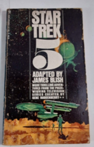 Star Trek 5 by James Blish 1972 Vintage Paperback Sci-Fiction Bantam Book - £6.32 GBP
