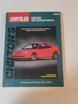 Chilton Repair Manual Chrysler Neon 1995-1999, 20600 - £5.53 GBP
