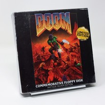 DOOM Antique Silver Limited Edition Floppy Disk Replica Figure Statue + Stand ID - £31.96 GBP