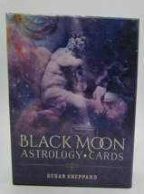 Black Moon Astrology Cards 52 cards Susan Sheppard Blue Angel ExcellentC... - $9.74