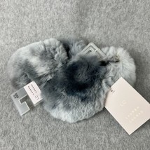 LC Lauren Conrad Baby Plush Faux Fur Slippers  Memory Foam Footbed 6-12 Months - £7.80 GBP