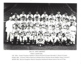 1942 ST. LOUIS CARDINALS 8X10 TEAM PHOTO BASEBALL PICTURE WORLD CHAMPS MLB - £3.90 GBP