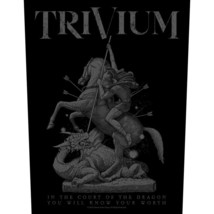 Trivium In The Court Of Dragon 2023 Giant Back Patch 36 X 29 Cms Official Merch - £9.35 GBP