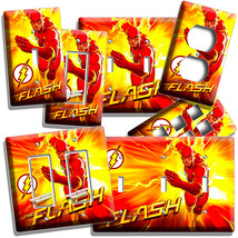 Barry Allen Flash Superhero Light Switch Outlet Wall Plate Man Cave Boy Room Art - £14.08 GBP+