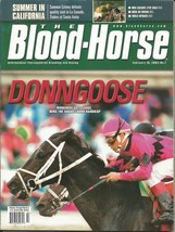 2002 - February 16th Issue of  Blood Horse Magazine - MONGOOSE on the cover - £14.10 GBP