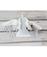 LOL Surprise OMG Remix LONESTAR Fashion Doll Replacement White Fringed Coat - £7.53 GBP