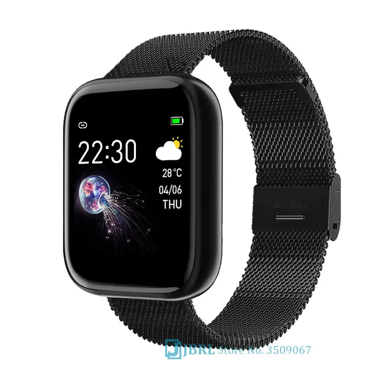 2021 New Smart Watch Men Women Smartwatch Electronics Smart Clock Fitness Tracke - £165.34 GBP