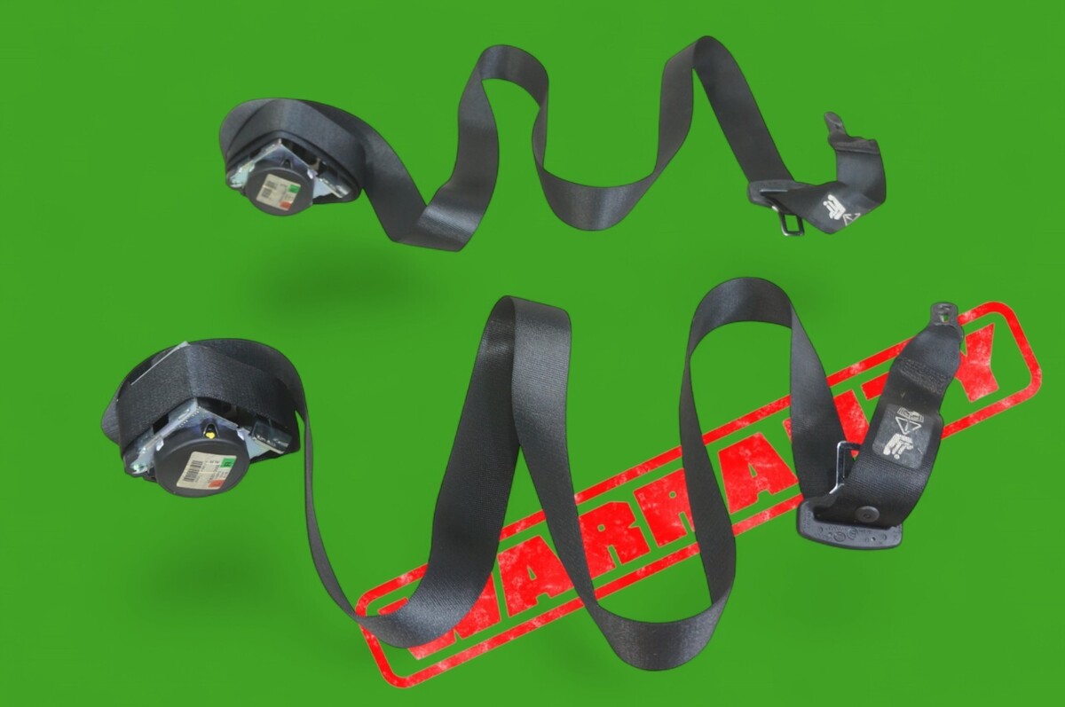 2012-2015 bmw x1 e84 REAR left right seat belt retractor pair 2 - $85.87