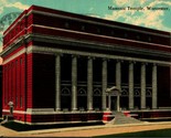 Masonic Temple Worcester Massachusetts MA 1914 DB Postcard - $5.89