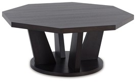 Chasinfield - Dark Brown - Octagon Coffee Table - $4,405.54 MXN
