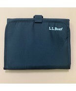 L.L.Bean Travel Toiletry Organizer Case Cosmetic Makeup Bag New Black Blue - $336.28 MXN