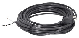 Generic 35 Foot Gray 12A 17/2 Vacuum Power Cord with Polarized Plug - $18.95
