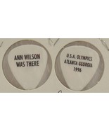 HEART - VINTAGE OLD ANN WILSON 1996 OLYMPICS CANCELLED SHOW GUITAR PICK - €8,55 EUR