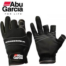 leather gloves for fishing glove figner High-quality Aub Garcia fabrics Comfort  - £52.98 GBP