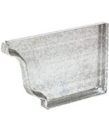 AMERIMAX HOME PRODUCTS 29206 5-Inch Mill Finish Galvanized Right End Cap - €14,55 EUR